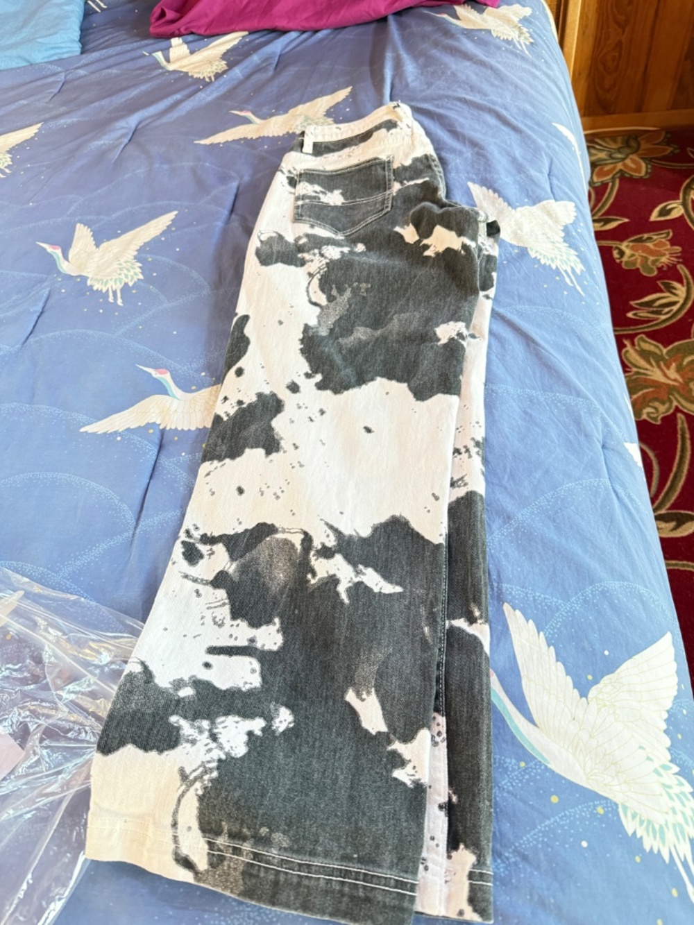 Ripton Rorschach  white and black jeans sz 28 - Picture 3 of 5